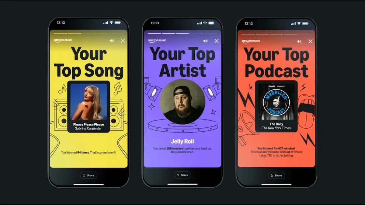 Amazon Music Unveils "2024 Delivered" Yearly Recap