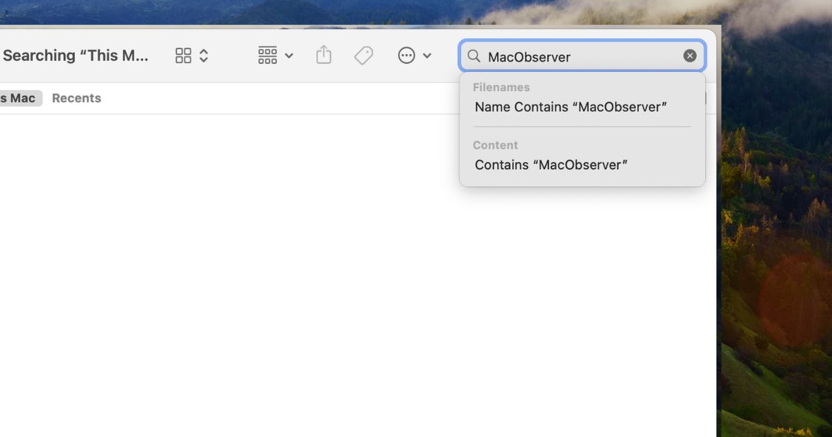 Fixing Finder Search Issues on macOS Sequoia