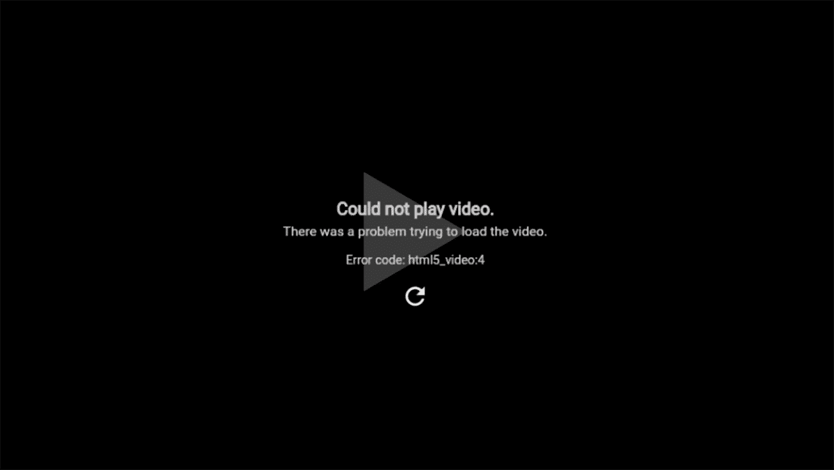 Fixing HTML5_video:4 Error in iPhone Safari