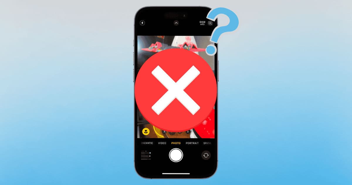 How to Fix iPhone Camera Crashing on iOS 18/18.2