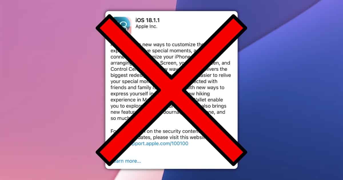 iOS 18.1.1 Issues and the Promise of iOS 18.2