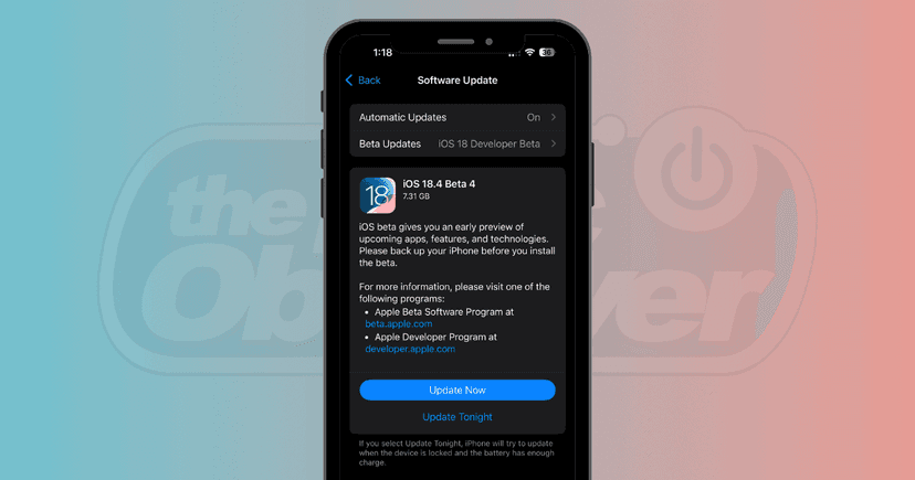 iOS 18.4 Beta 4: Key Features