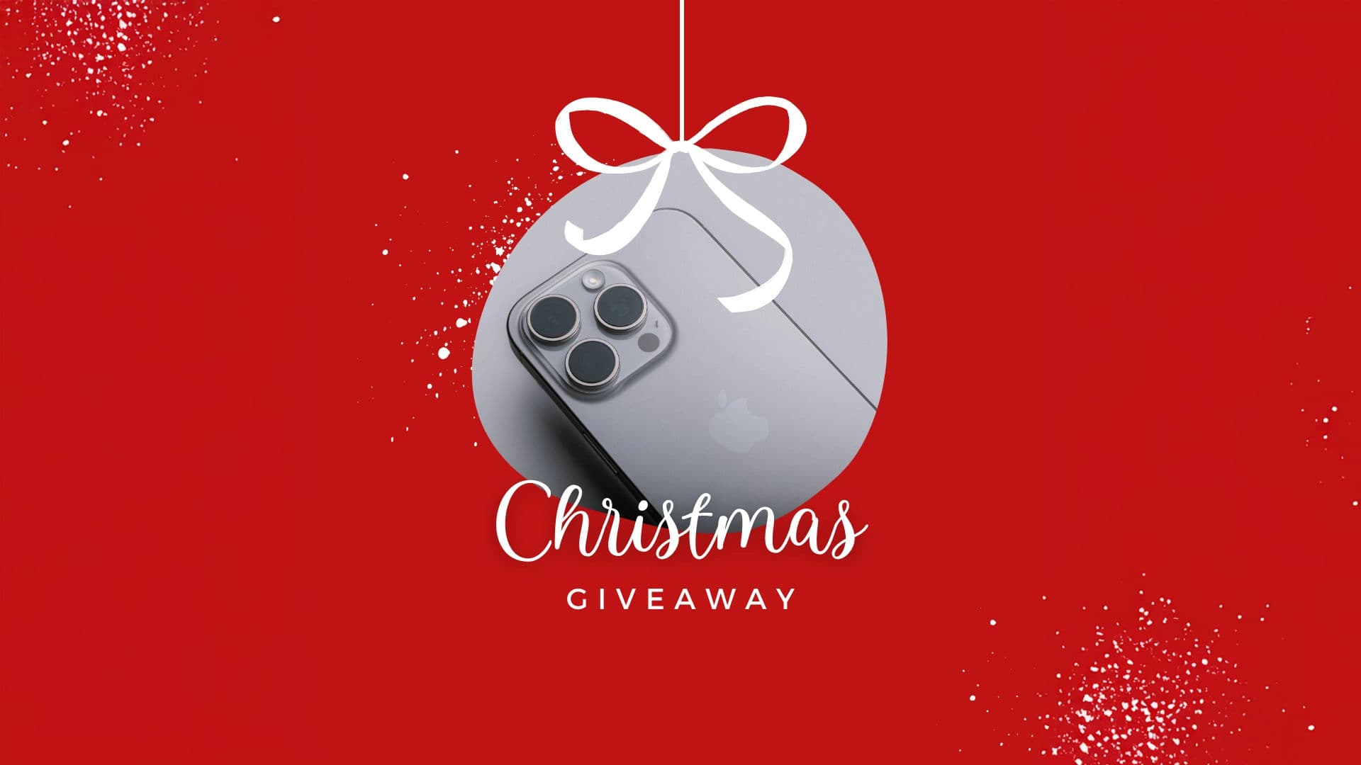 Win an iPhone 16 Pro Max