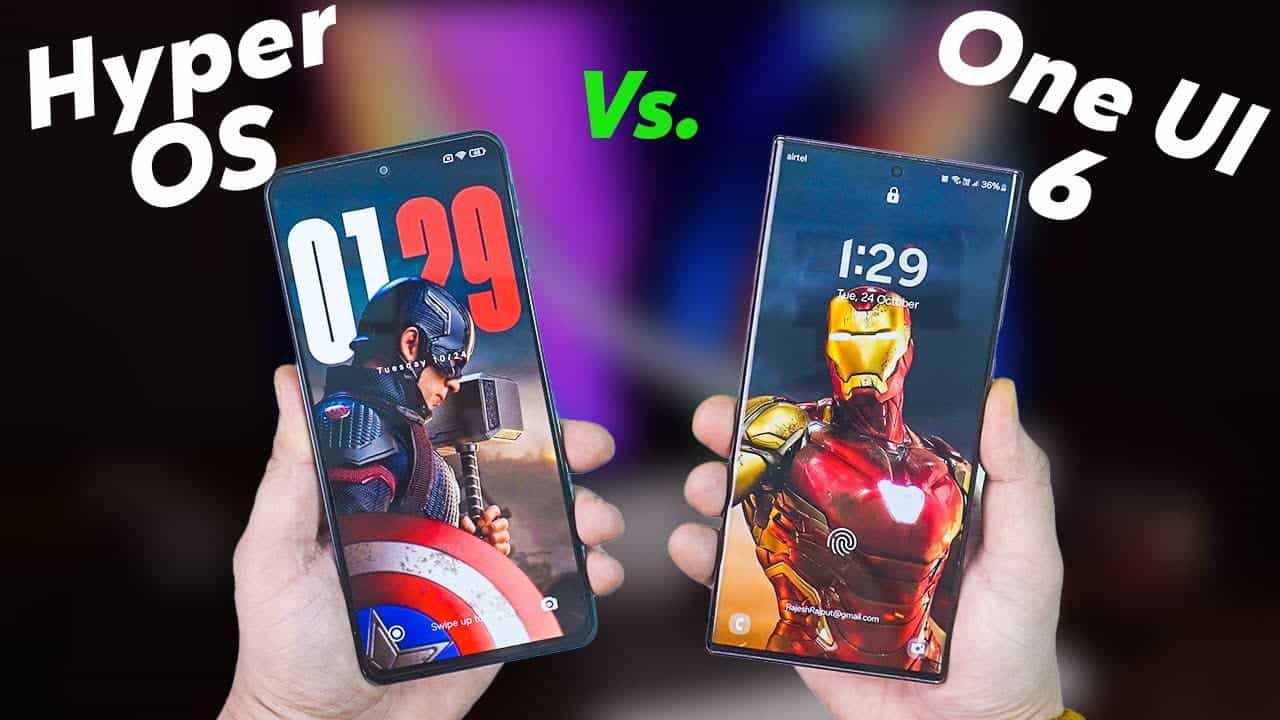 Xiaomi HyperOS 2 vs. Samsung One UI 6: Which Android UI Reigns Supreme?